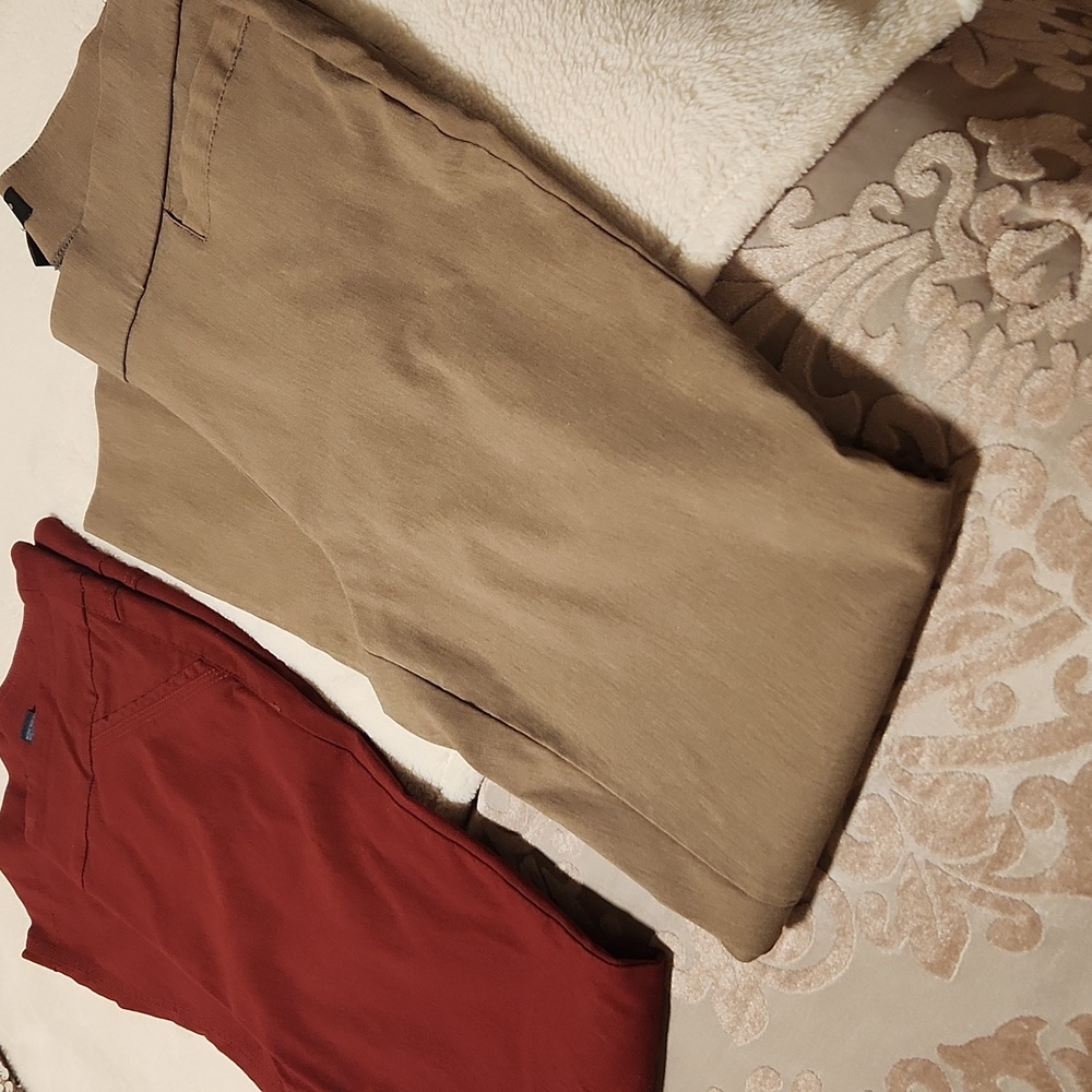 Two pair of casual pants womens